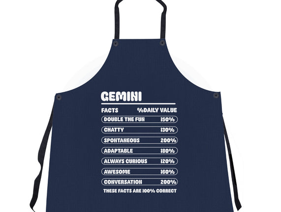 Gemini Facts Chart