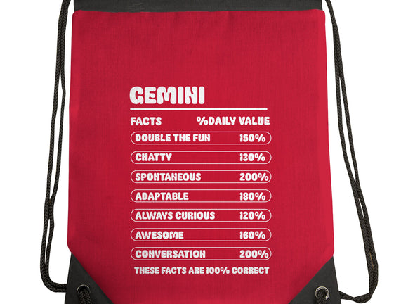Gemini Facts Chart