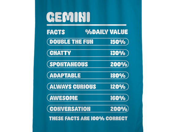Gemini Facts Chart