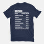 Gemini Facts Chart-Mens-Premium-Tee-MaxoArt