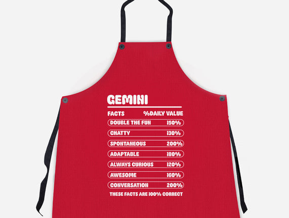 Gemini Facts Chart