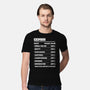 Gemini Facts Chart-Mens-Premium-Tee-MaxoArt