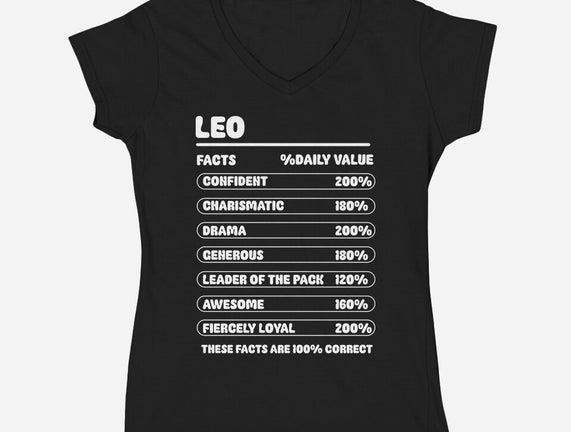 Leo Facts Chart
