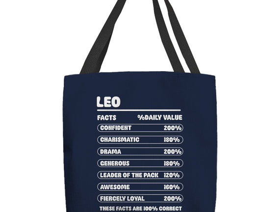 Leo Facts Chart