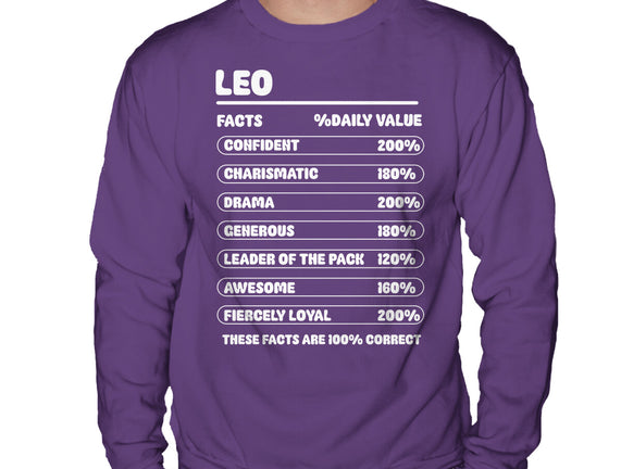 Leo Facts Chart