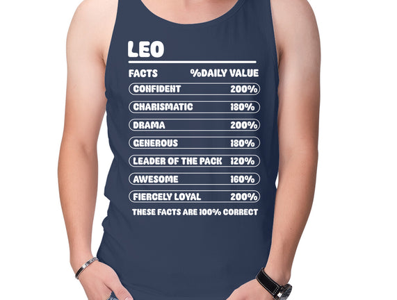 Leo Facts Chart