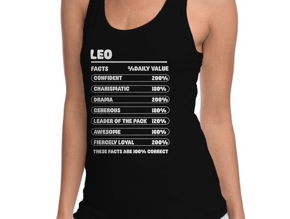 Leo Facts Chart
