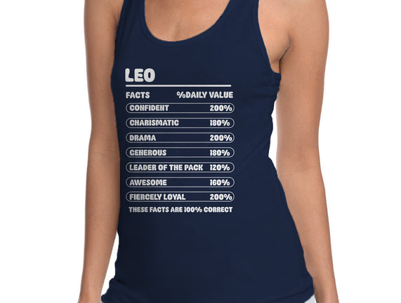 Leo Facts Chart