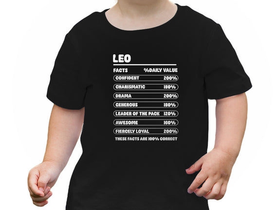 Leo Facts Chart