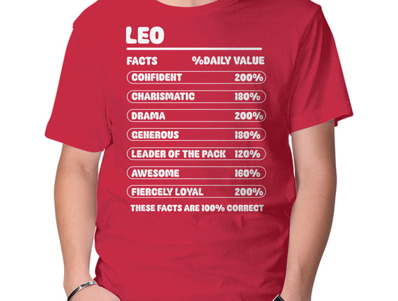 Leo Facts Chart
