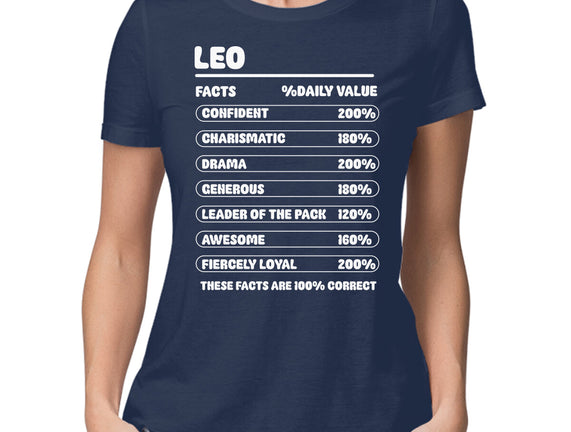 Leo Facts Chart