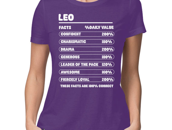 Leo Facts Chart