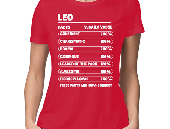 Leo Facts Chart