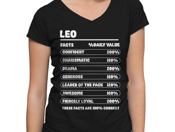 Leo Facts Chart
