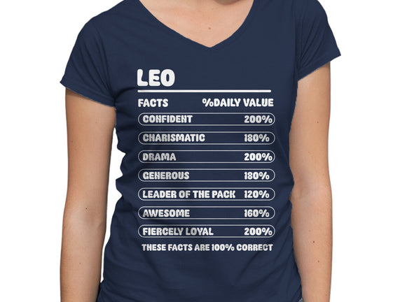 Leo Facts Chart