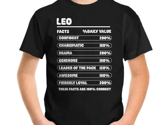 Leo Facts Chart