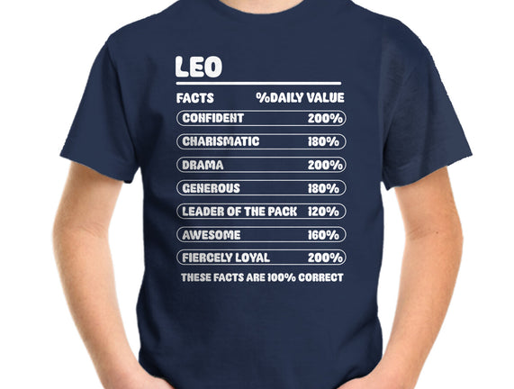 Leo Facts Chart