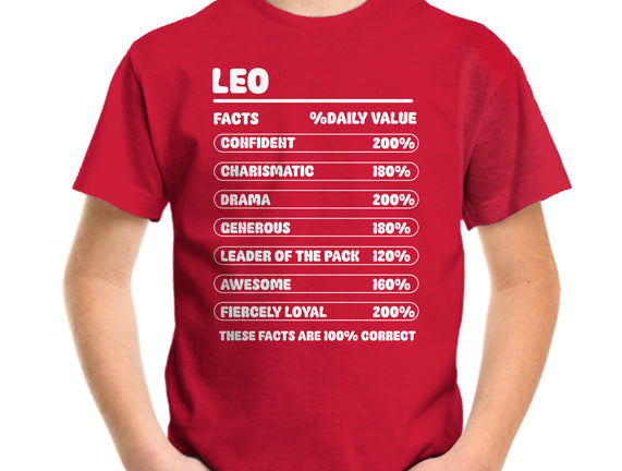 Leo Facts Chart