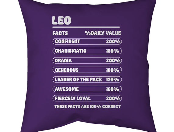 Leo Facts Chart