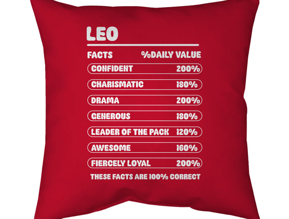 Leo Facts Chart
