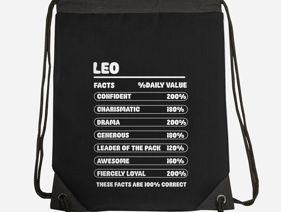 Leo Facts Chart