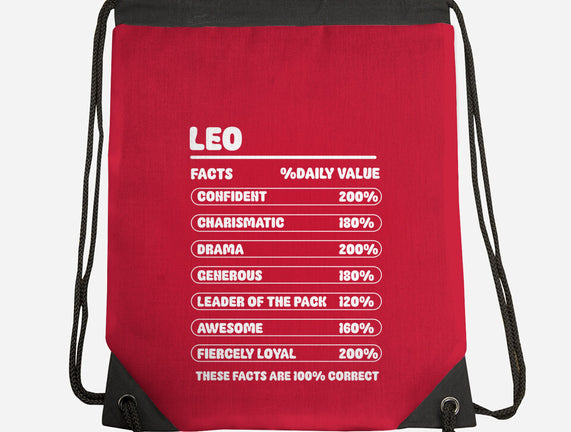 Leo Facts Chart