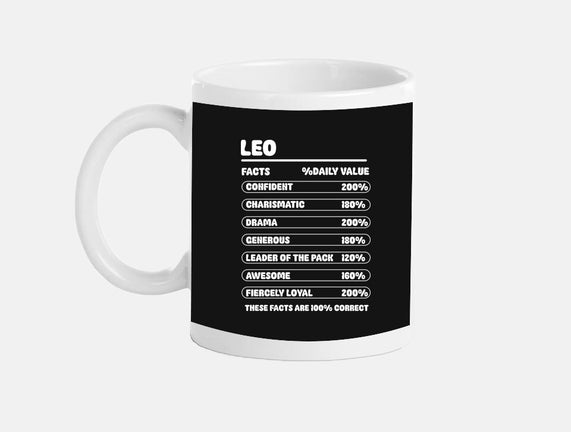 Leo Facts Chart
