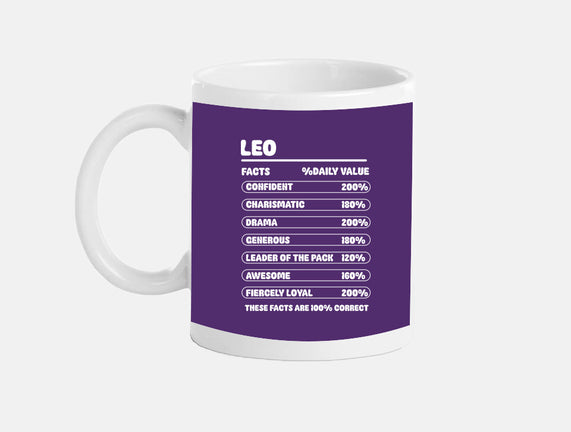 Leo Facts Chart