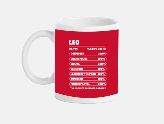 Leo Facts Chart