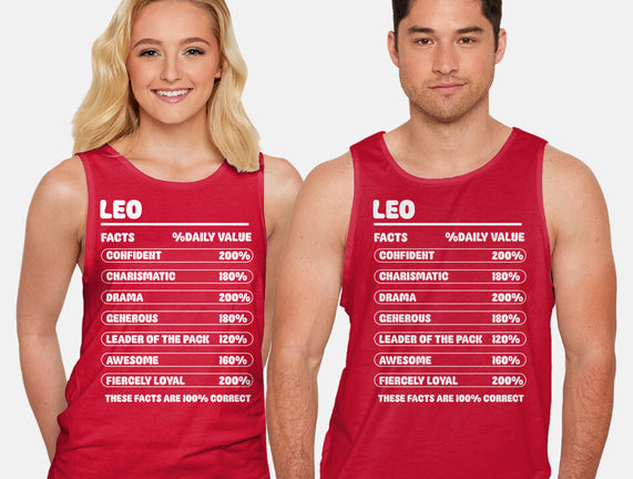 Leo Facts Chart