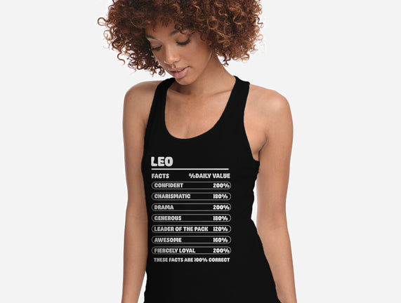 Leo Facts Chart