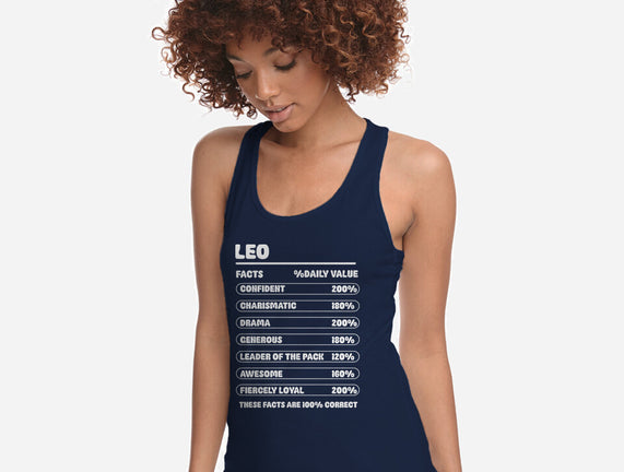 Leo Facts Chart