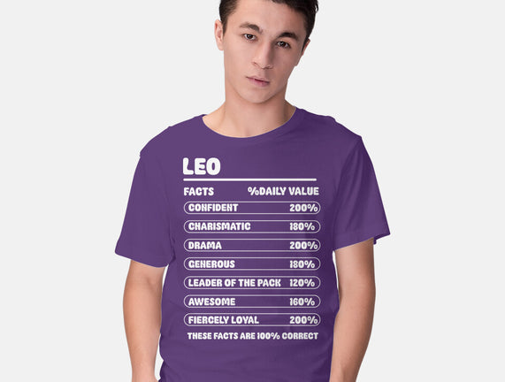 Leo Facts Chart
