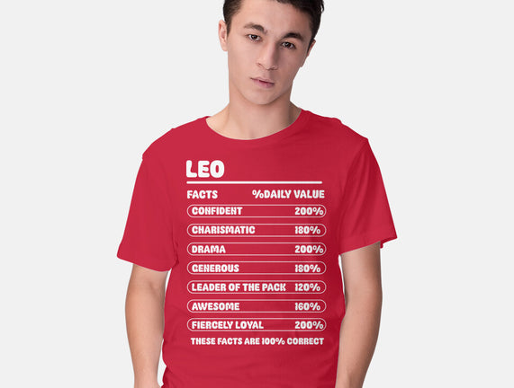 Leo Facts Chart