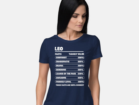 Leo Facts Chart