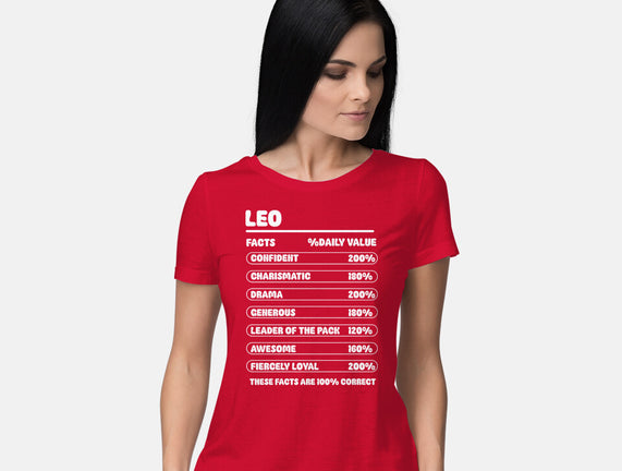 Leo Facts Chart