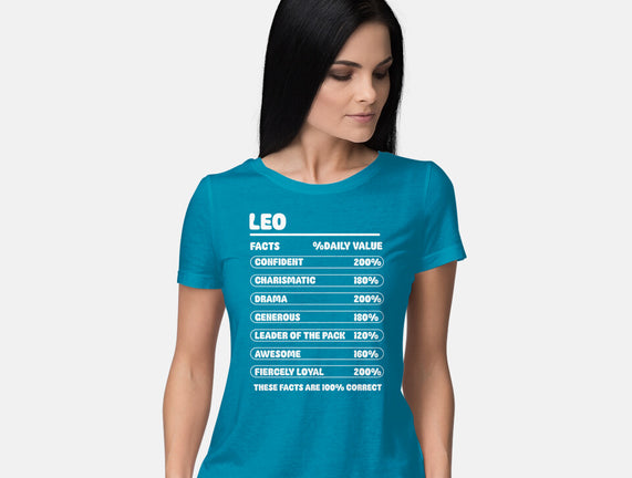 Leo Facts Chart