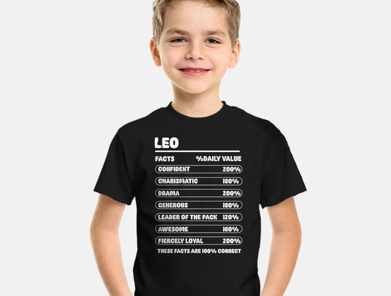 Leo Facts Chart