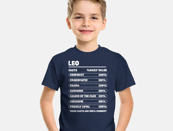 Leo Facts Chart