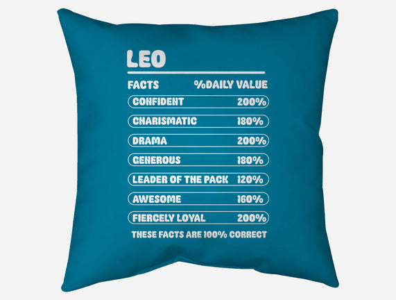Leo Facts Chart