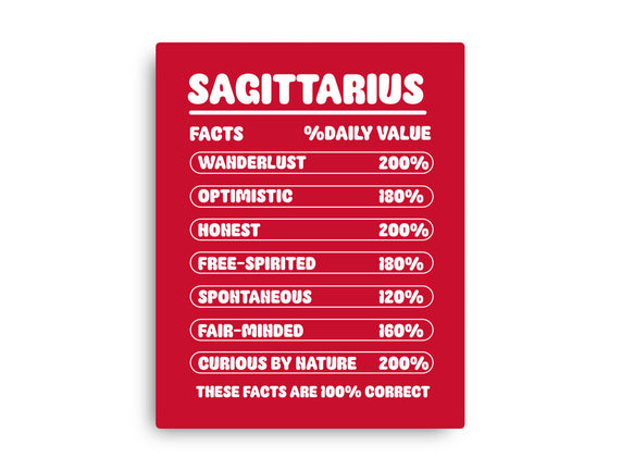 Sagittarius Facts Chart