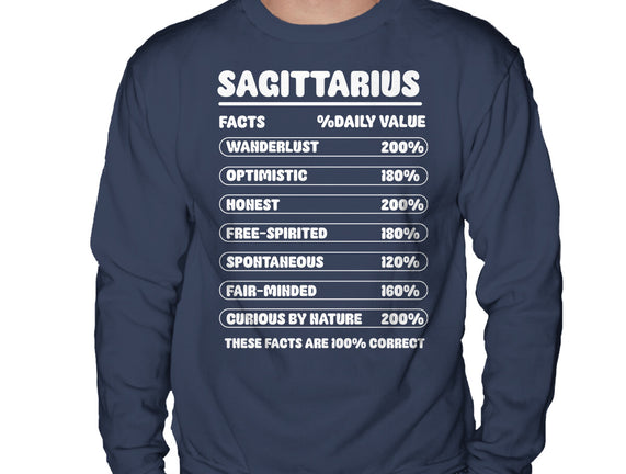 Sagittarius Facts Chart