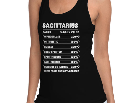 Sagittarius Facts Chart