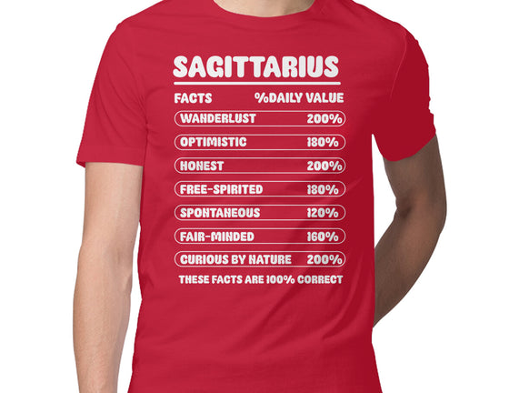 Sagittarius Facts Chart