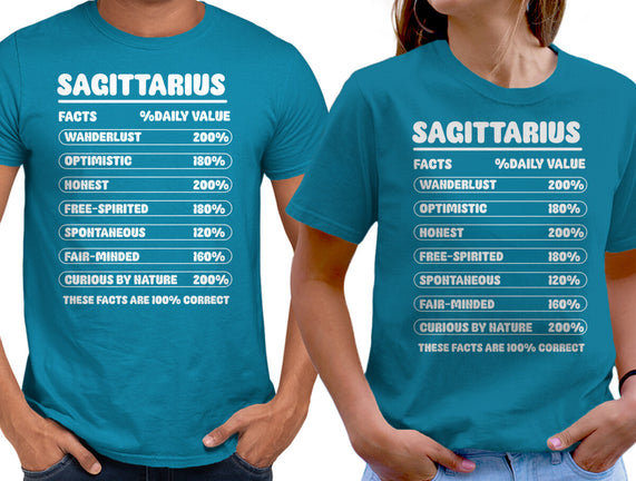 Sagittarius Facts Chart