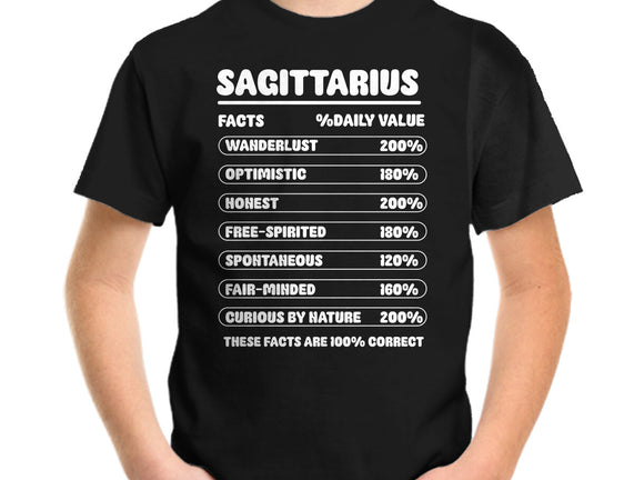 Sagittarius Facts Chart