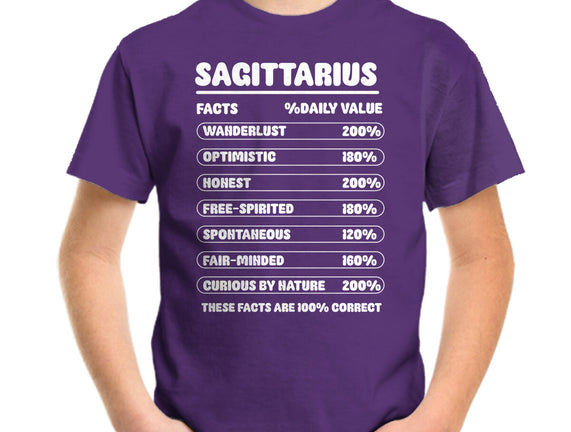 Sagittarius Facts Chart