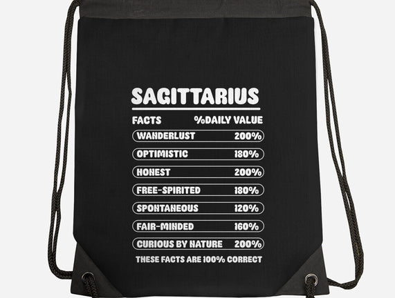 Sagittarius Facts Chart