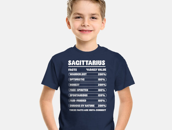Sagittarius Facts Chart