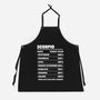 Scorpio Facts Chart-Unisex-Kitchen-Apron-MaxoArt